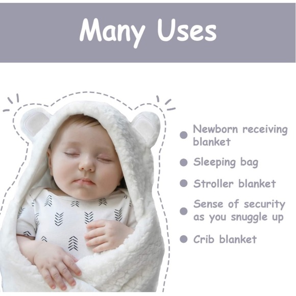 Jam Naturals- Baby Swaddle Blanket - Picture 2 of 6